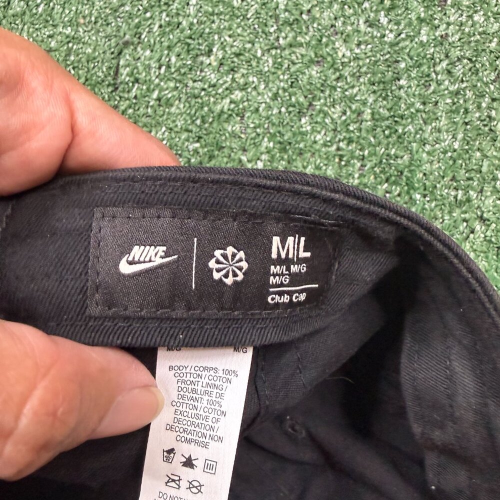 Nike Air Max 1 Cap Strap Back Hat Adults One Size Adjustable Black Size XL AM1 - Picture 4 of 5